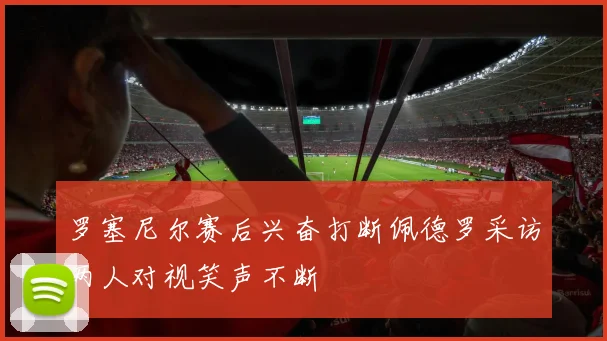罗塞尼尔赛后兴奋打断佩德罗采访两人对视笑声不断